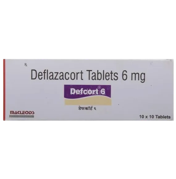 defcort 6mg tablet 10's